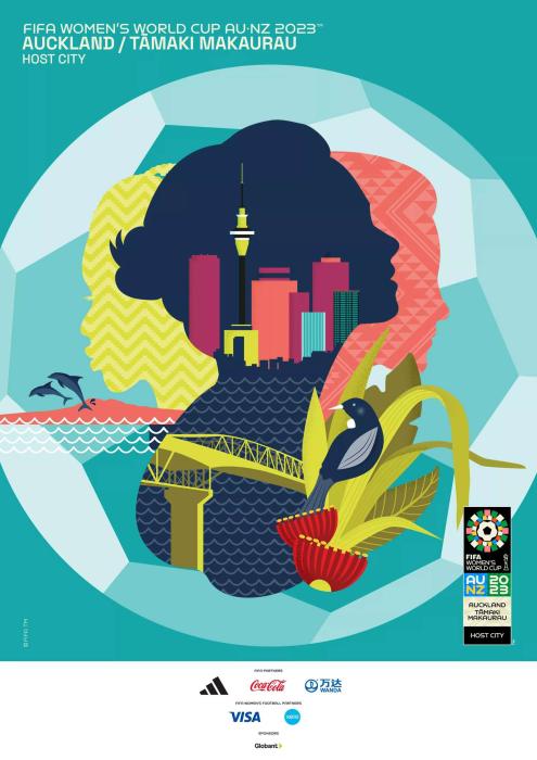 以三道力量轮廓致敬全球女性体育：2023女足世界